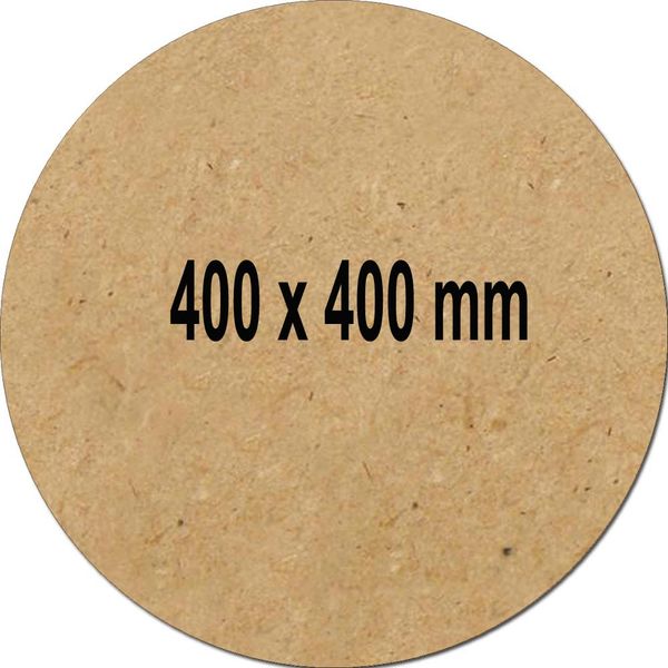 Round MDF Plate #5 - 400 mm