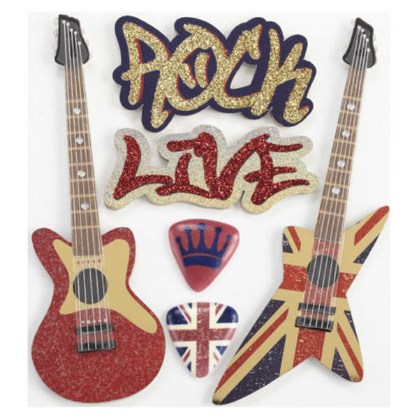 London Rock 3D Sticker