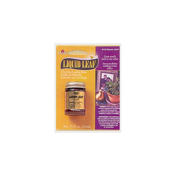 Plaid Liquid Leaf Classic Gold