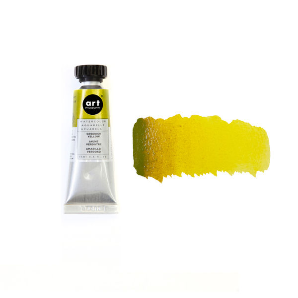 Greenish Yellow - Artist Grade Watercolor Tubes 