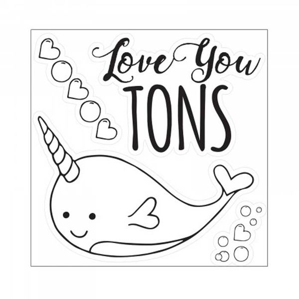 Love You Tons -  Framelits Die / Stamp