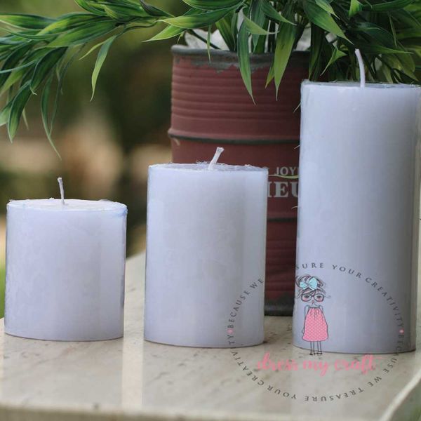 Thick Round Candle Combo Pack #2