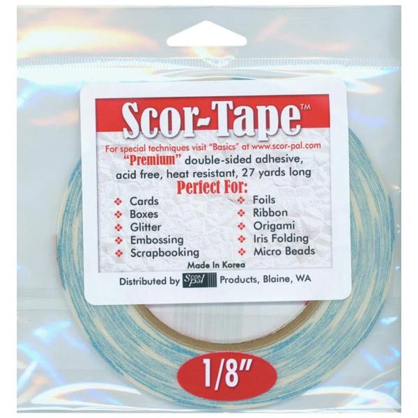 Scor-Tape - 0.125"X27yd