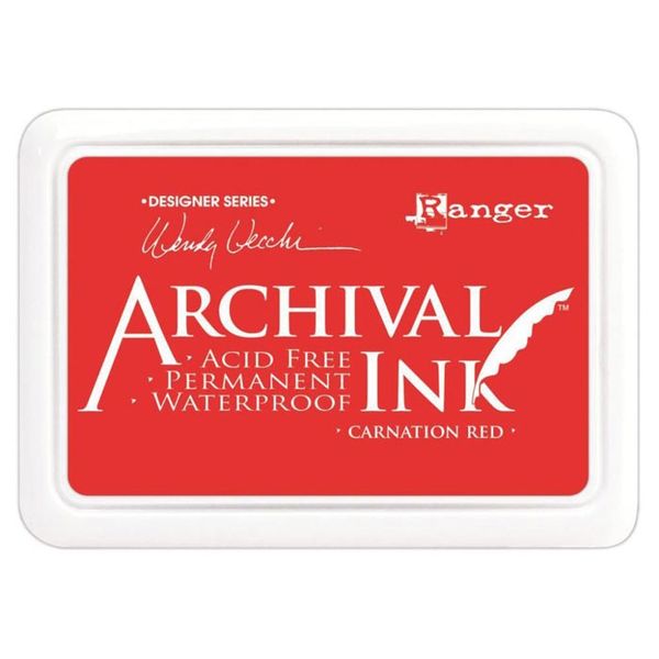 Carnation Red - Archival Inks