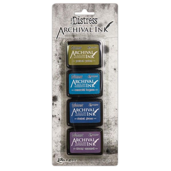  Tim Holtz Distress Archival Mini Ink Kit #2