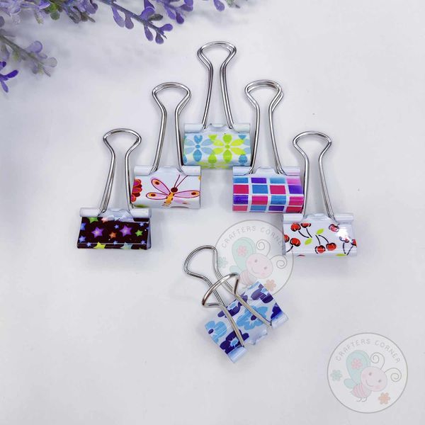 Binder Clips - Assorted Design