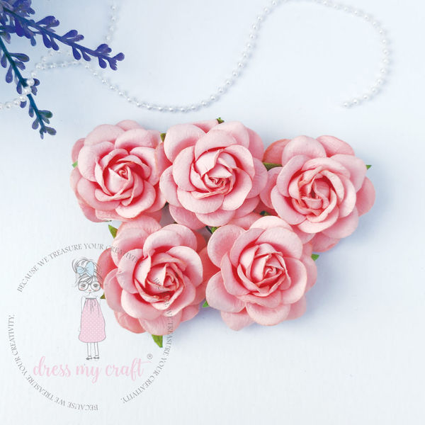 Curved Roses 45 MM - Sweet Pink