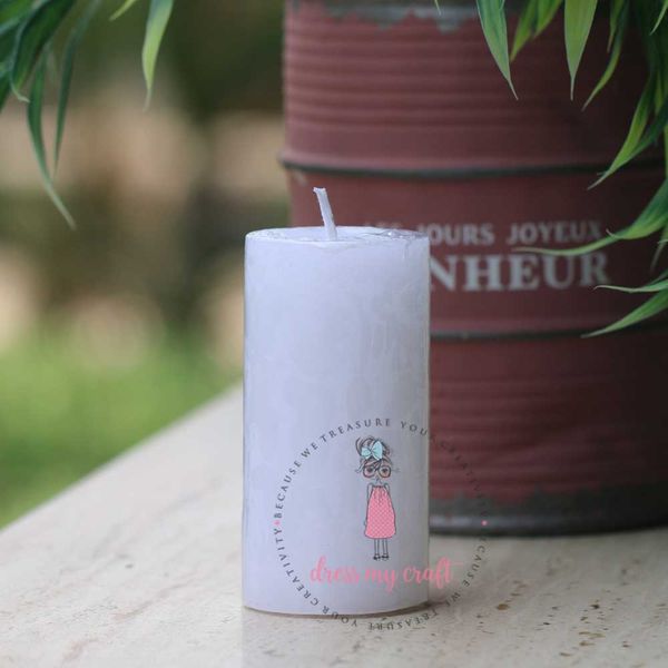 Candle - 4" X 2"(Round)