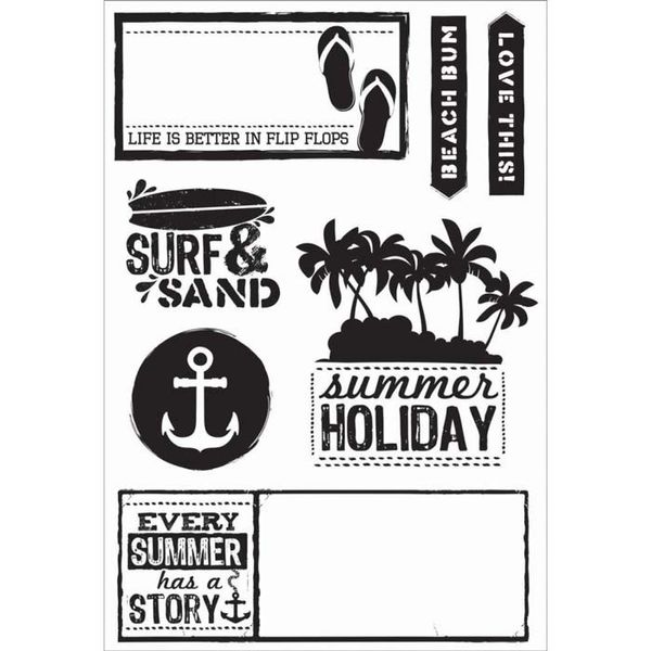 Sandy Toes Clear Stamps