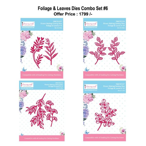 Foliage & Leaves Die Combo Set #6