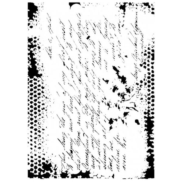 Vintage Script - Stencil