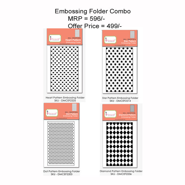 Embossing Folder  Combo