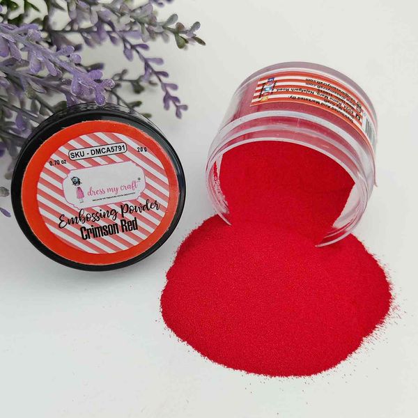 Embossing Powder - Crimson Red