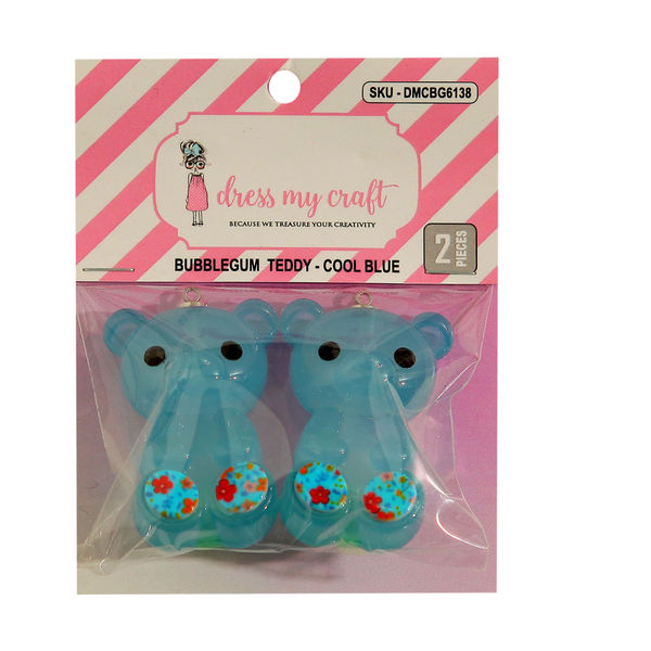 Bubblegum Teddy - Cool Blue