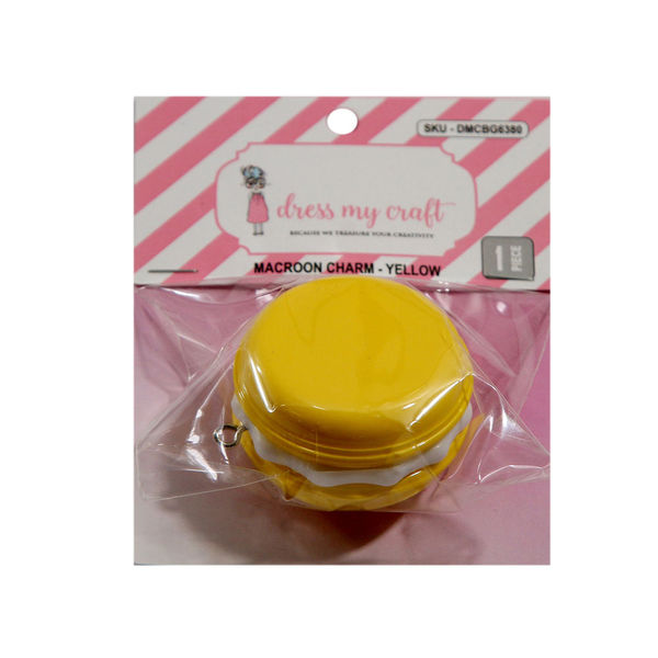 Macroon Charm - Yellow