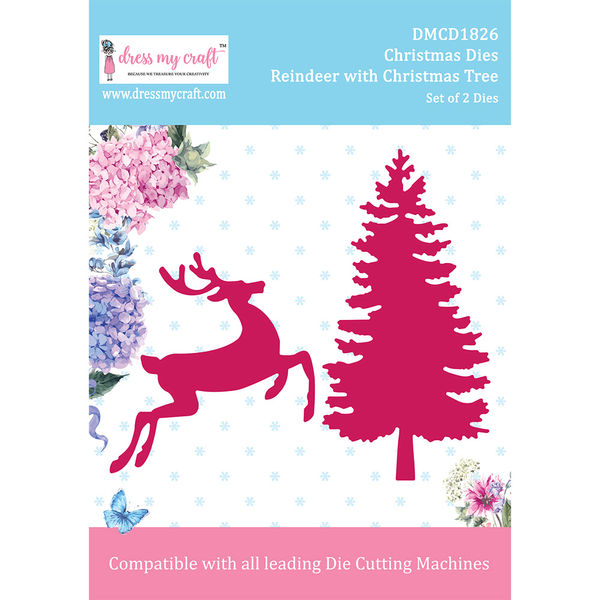 Reindeer with Christmas Tree - Christmas Dies