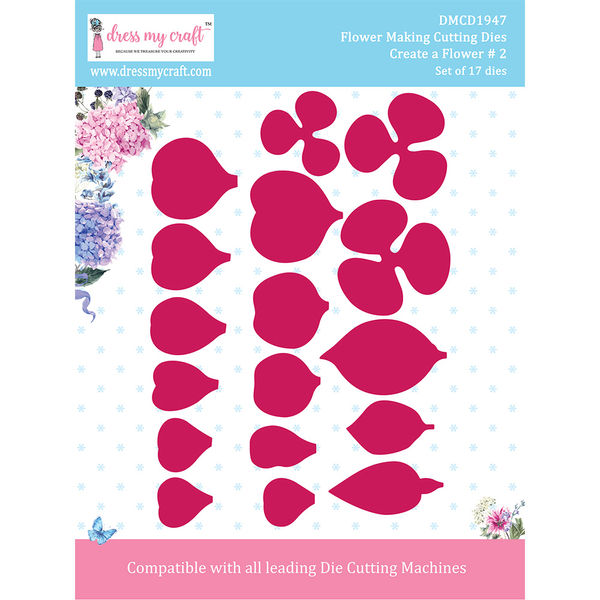 Create a Flower # 2 - Flower Making Cutting Dies