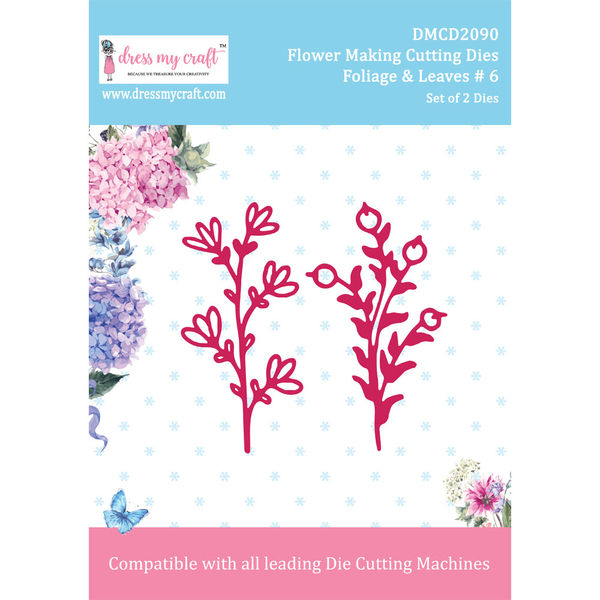 Foliage & Leaves # 6 - Flower Making Cutting Dies