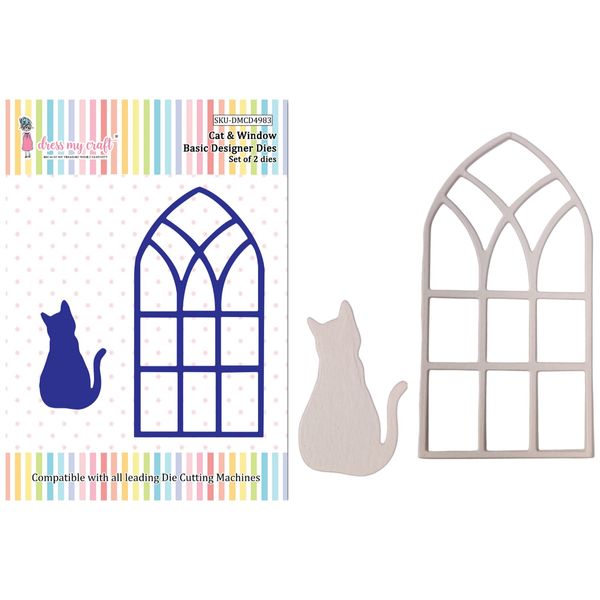 Cat & Window - Basic Designer Dies