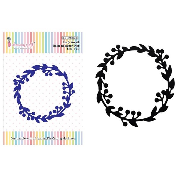 Leafy Wreath - Basic Designer Dies