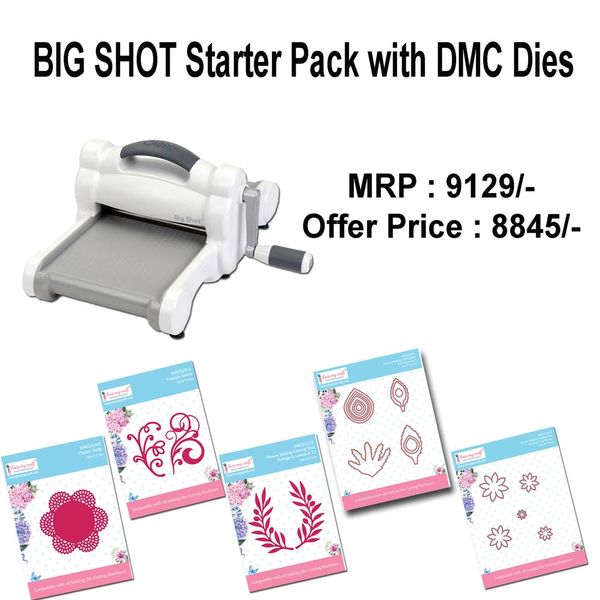 Sizzix Big Shot Machine-White W/Gray