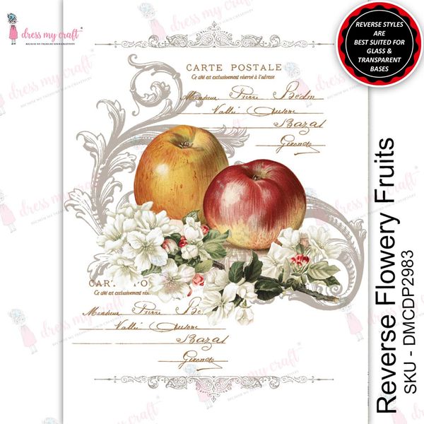 Reverse Flowery Fruits - Transfer Me