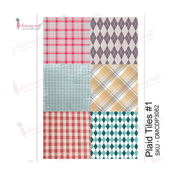 Plaid Tiles #1 - Transfer Me