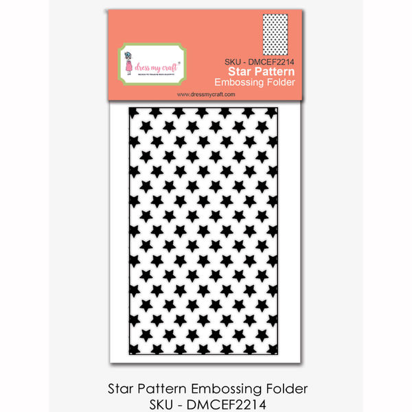 Star Pattern - Embossing Folder