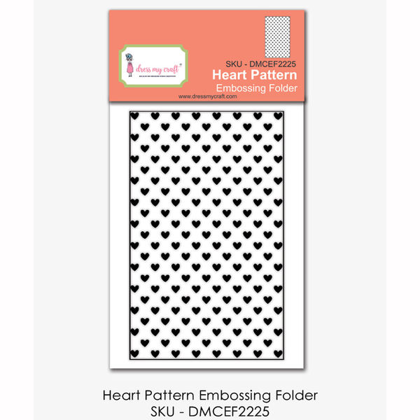 Heart Pattern - Embossing Folder