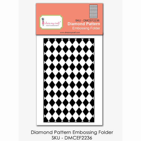 Diamond Pattern - Embossing Folder