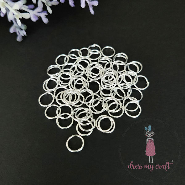 Jump Ring - Silver 7 X 7 mm