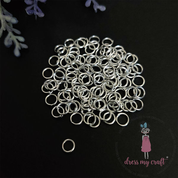 Jump Ring - Silver 7 X 5 mm