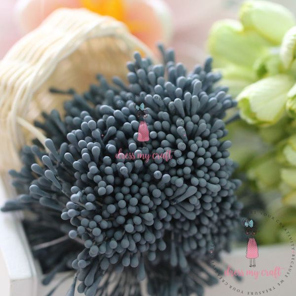 Pastel Thread Pollen - Dark Gray