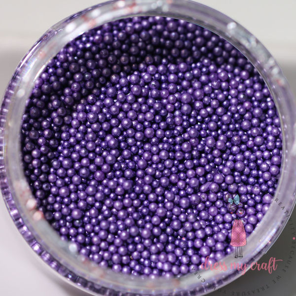 Flower Pearls - Purple