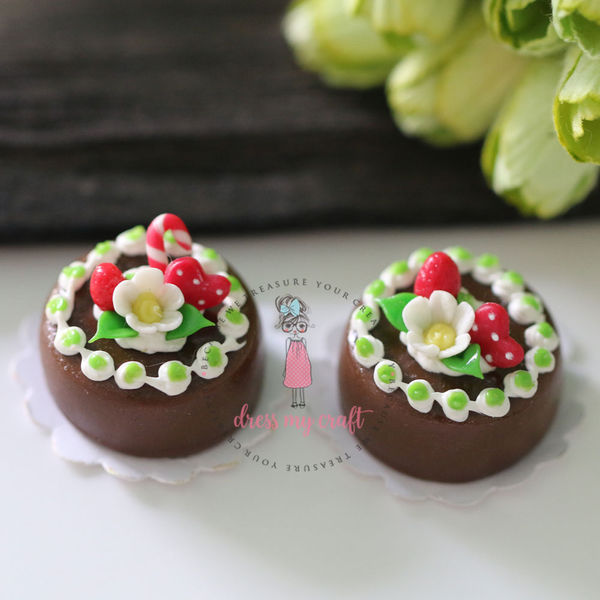 Miniature Christmas Cake #1