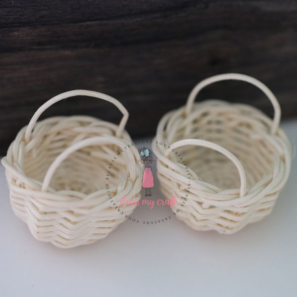 Miniature Wicker Basket # 1