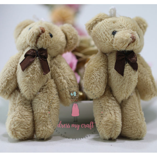 Mini Brown Soft Plush Teddy Bear