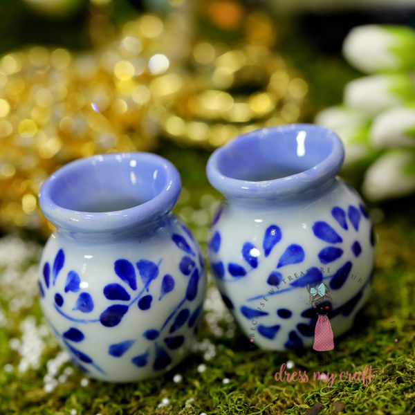 Miniature Printed Vase