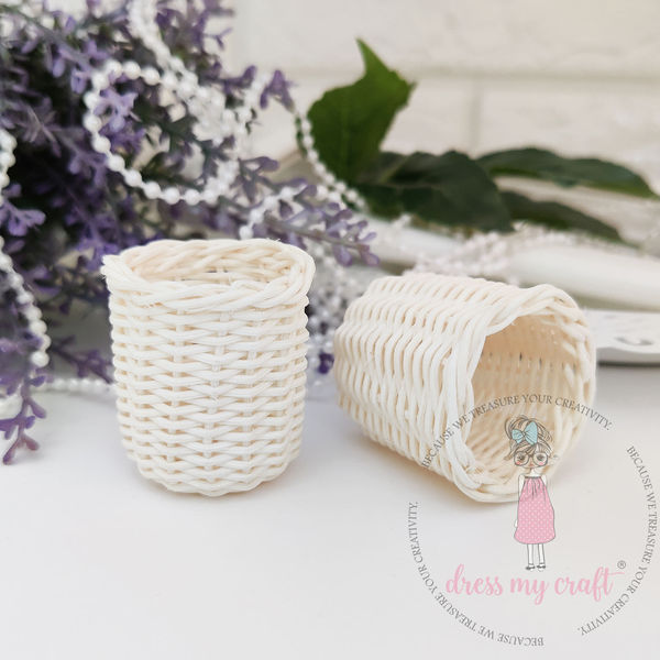 Miniature Storage Wicker Basket - Small