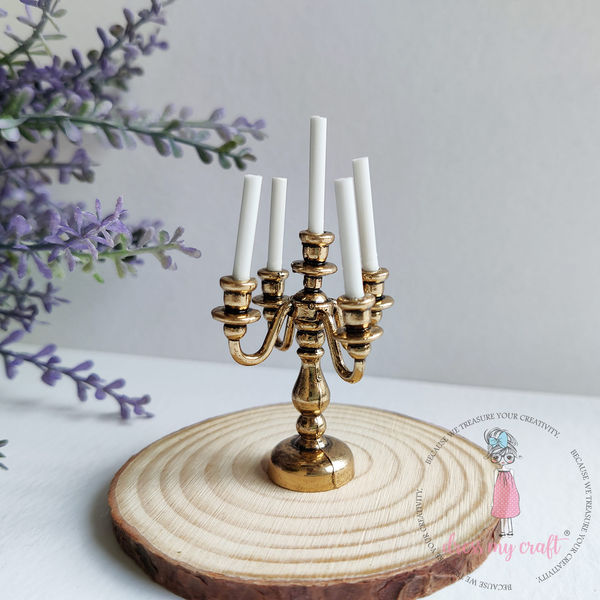 Miniature Vintage Candle Stand