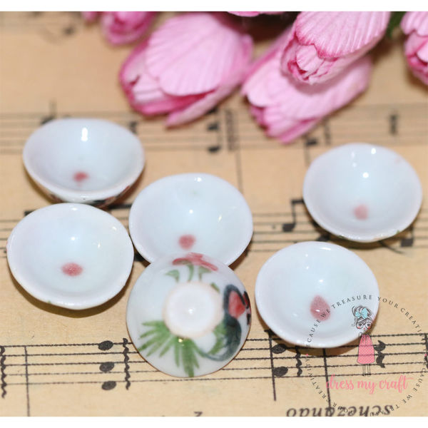 Miniature Printed Bowl Set