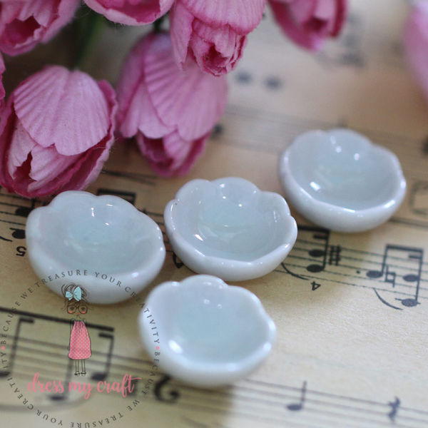 Miniature Flower Bowls