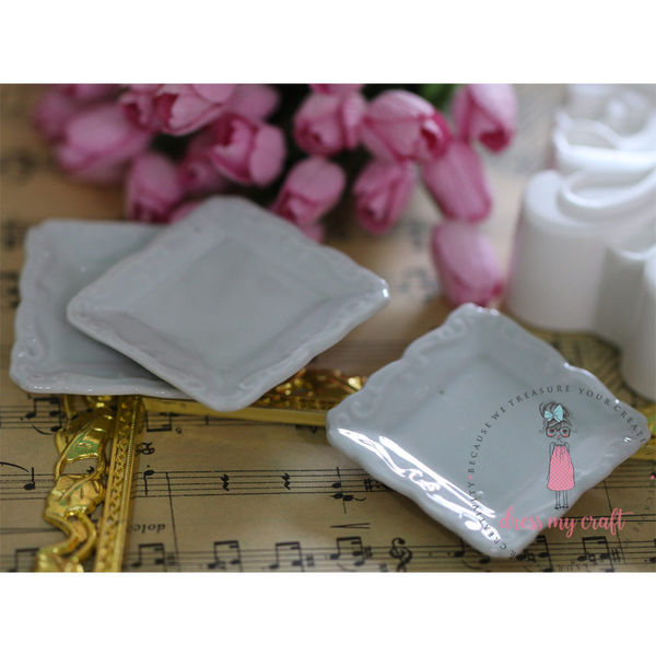 Miniature Big Square Plates