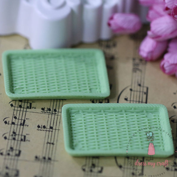 Miniature Serving Tray - Green