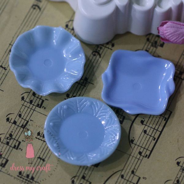 Miniature Plate - Blue