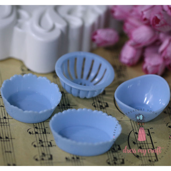 Miniature Set of Baskets - Blue