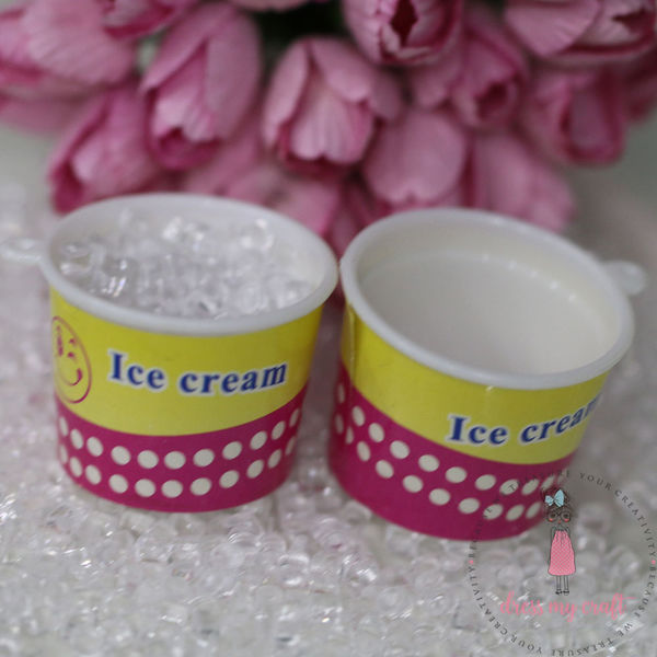 Miniature Ice Cream Tub # 8