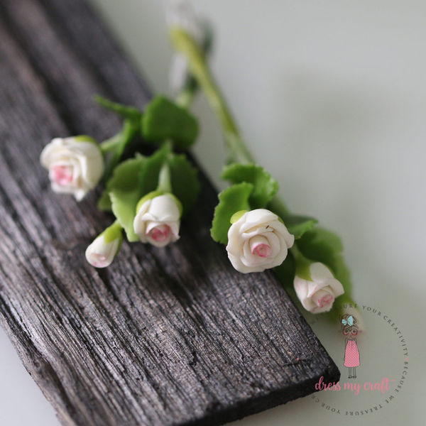 Rose Bunch - White