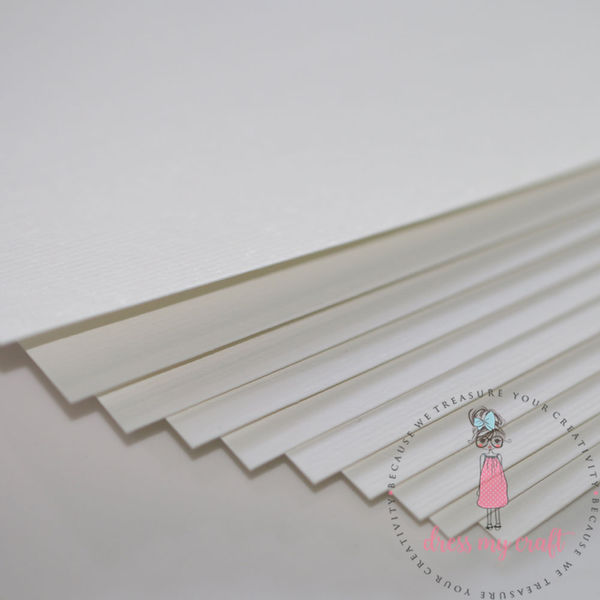 Smooth White Cardstock - 130 GSM