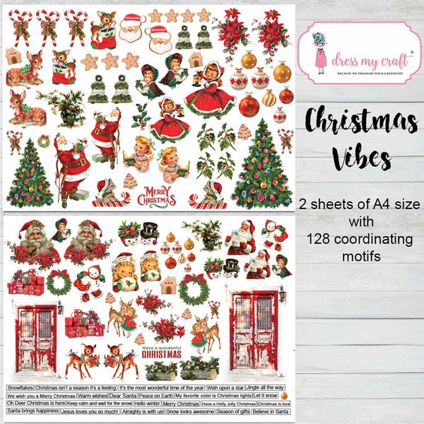 Christmas Vibes  Motif sheets